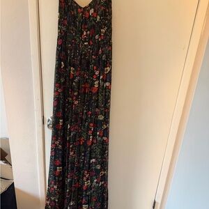 Anthropologie Massima Pleated Maxi.